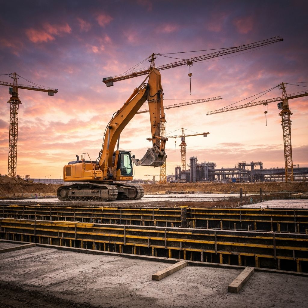 Infraestructura Civil — movimiento de tierra y cimentaciones
