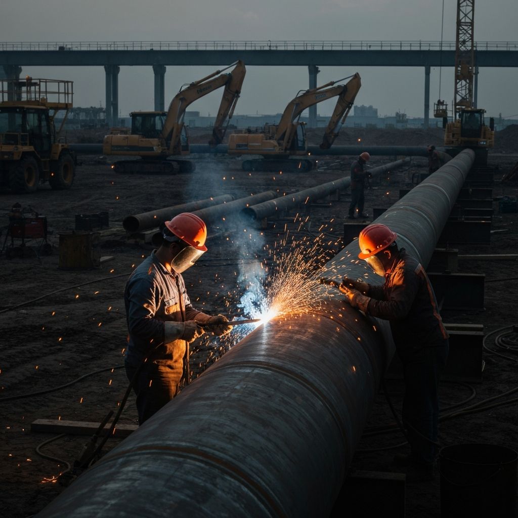 Ingeniería de Campo — soldadura de tuberías industriales