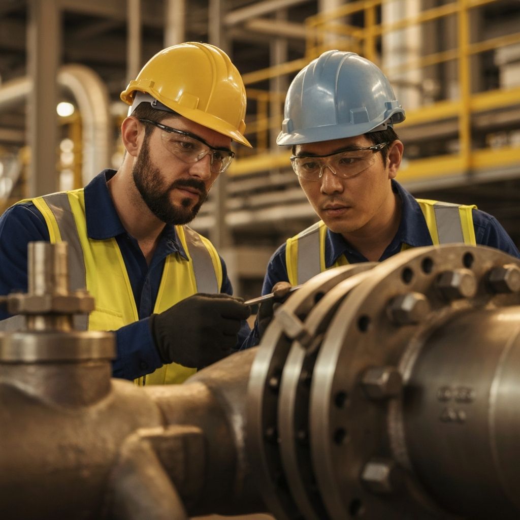 Ingenieros de INPROK supervisando equipos en campo