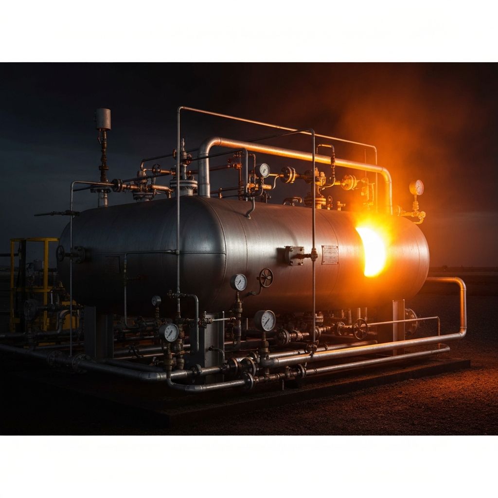 Equipo de inyección de crudo caliente Heatoil en campo
